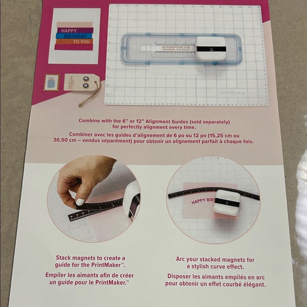 PrintMaker Magnetic Workspace with Ruler - Picture 2 of 3